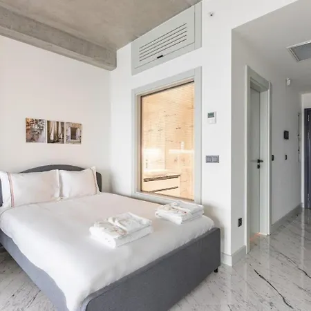 Trendy Cool Bright Parking Poolviews! #254 Апартаменты Стамбул